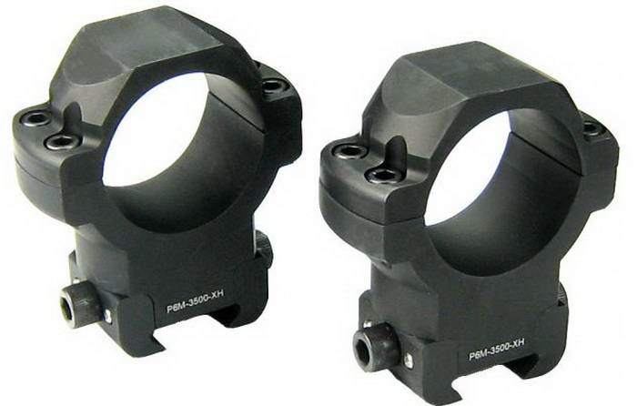 Кольцо U.S. Optics 35 мм, экстравысокое P6M-3500-XH