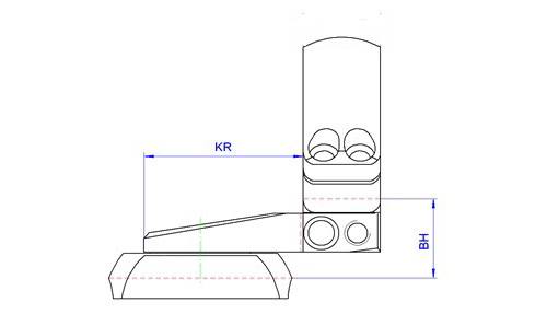 Кронштейн MAK на раздельных основаниях, с кольцами 30мм, на Remington 700, 1022-30012