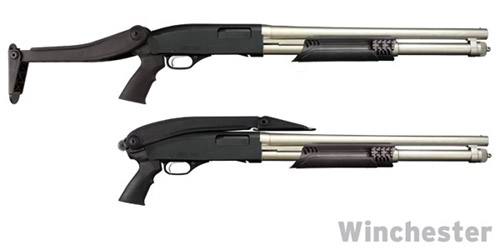 Приклад складной тактический для Mossberg, Remington и Winchester \Marine\ ATI MTF4900 (черный)