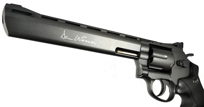 Пневматический револьвер ASG Dan Wesson 8 дюймов, цельнометаллический, 16183