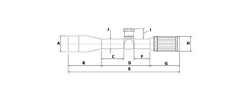 Оптический прицел SWFA SS MRAD 10x42 RF 30mm, сетка Mil-Quad SS10X42MQ