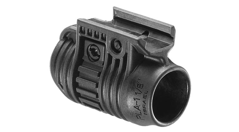 Крепление для фонаря или ЛЦУ на Weaver 19 мм FAB Defense PLA 3/4, пластик