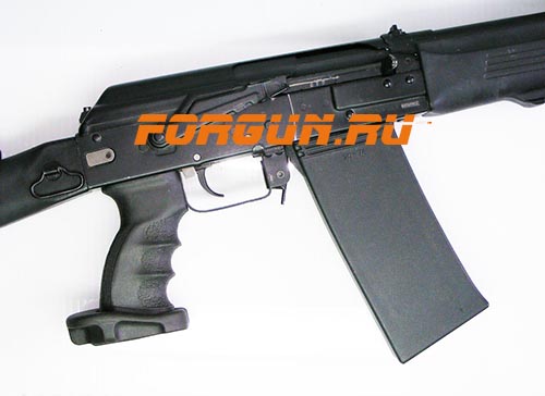 Рукоятка пистолетная для АК, Сайга или Вепрь, пластик, снайперская, Custom Arms, AGS-74 PRO