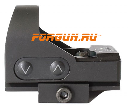 Коллиматорный прицел Hakko BED XT6 mini, с креплением для Glock 10 мм, Glock .45 (4 МОА)