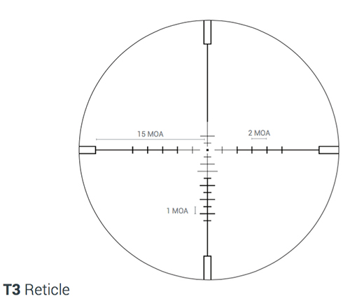 Оптический прицел Rudolph Optics TACTICAL T1 6-24X50, 30мм, сетка T3
