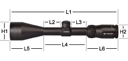 Оптический прицел Vortex Crossfire II 3-9X50 (V-Brite)