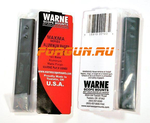 Основания Weaver для Browning BAR Warne A996M, алюминий (черный)
