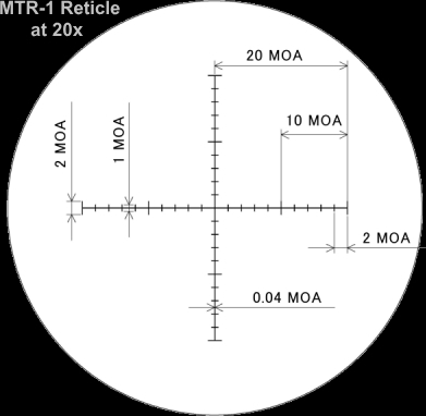 Оптический прицел March 5-50x56 с подсветкой, SF, MTR-1, 1/8MOA (D50V56TI)