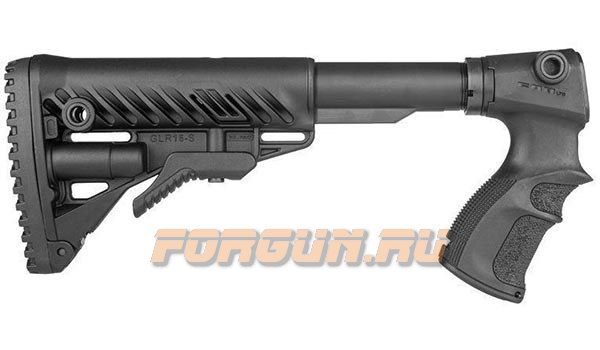 Приклад для Remington 870, телескопический, рукоятка, пластик, FAB Defense, FD-AGR 870 FK