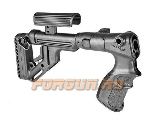 Приклад для Remington 870, рукоятка, пластик, встроена щека, складной, FAB Defense, FD-UAS-870