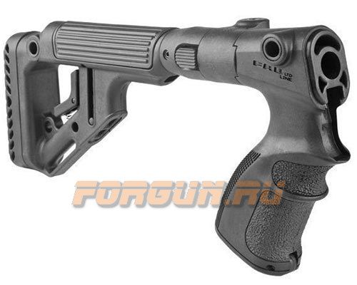 Приклад для Remington 870, рукоятка, пластик, встроена щека, складной, FAB Defense, FD-UAS-870