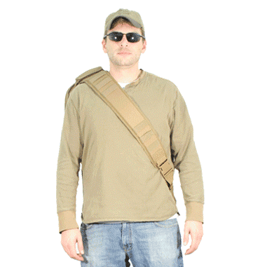 Тактический рюкзак Leapers UTG для оружия, однолямочный, длина – 86 см, бежевый цвет, PVC-PSP34S
