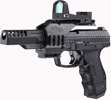 Пневматический пистолет Walther CP99 Compact Recon черный (Umarex)
