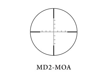 Оптический прицел EOTech Vudu 3.5-18x FFP MD2 MOA