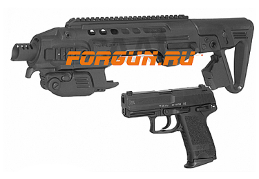 Комплект для модернизации H&K USP9 9 мм, 40 CAA tactical RONI-HK1, алюминий/полимер (черный)