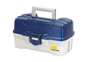 Ящик Plano для приманок и аксессуаров с 2-уровневой системой хранения синебелый