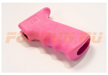 Рукоять Pufgun пистолетная для АК47/АК74/Сайга/Вепрь, анатомическая, полимер, -50/+110С, розовая, 123 г