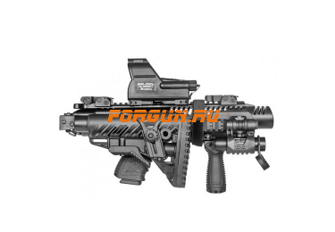 Комплект для модернизации Glock кал. 9х19 мм приклад складной, телескопический, щека, Fab Defense KPOS G2C