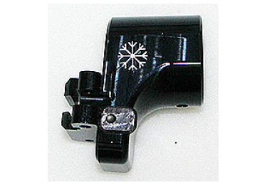 Переходник складной со смещением 17 мм для установки регулируемых телескопических прикладов на Вепрь 12, ВПО-205, B12-2 РЫСЬ