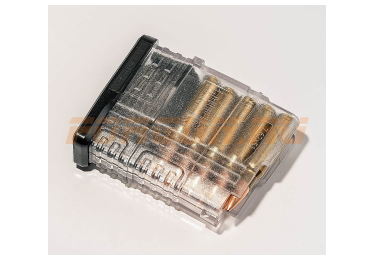 Магазин Pufgun на Вепрь-308, 7,62х51, 10 патронов, полимер, прозрачный, возможность укорочения, 111 г