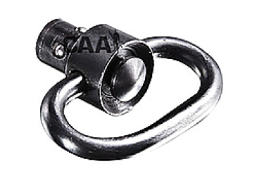 Антабка быстросъемная CAA tactical PBSS, сталь, черный