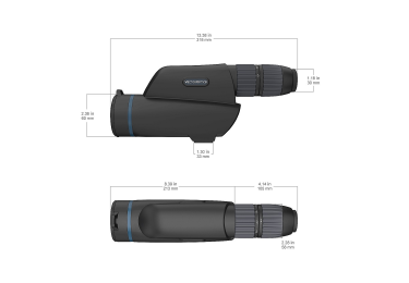 Зрительная труба 12-40x60 ED Vector Optics Continental с сеткой