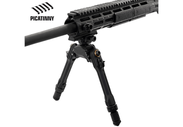 Сошки для оружия Leapers UTG, Weaver/Picatinny 360, высота 18-23 см, TLUBP02-A