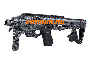 Комплект для модернизации Glock CAA tactical RONI-G2-9 - CARBON, алюминий/полимер (черный)