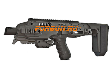 Комплект для модернизации Glock, Beretta, CZ, Glock, H&K, Sig Sauer и др. CAA tactical RONI-STAB, алюминий/полимер (черный)