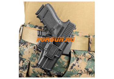 Кобура для Glock кал. 9х19 мм Fab Defense SCORPUS M24 Belt G-9R на ремень, с защелкой