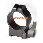Кольца 30 мм для CZ 550 высота 13 мм Warne Quick Detach High, 15BLM, сталь (черный)