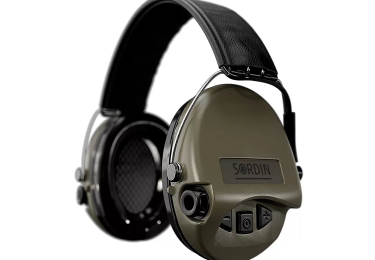 Наушники активные складные 25 дБ MSA Sordin Supreme Pro Green, SOR75302-S, хаки