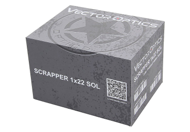 Коллиматорный прицел Vector Optics Scrapper 1x22 Solar, MRS