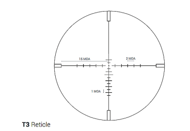 Оптический прицел Rudolph Optics VARMINT HUNTER VH 6-24X50, 30мм, сетка T3