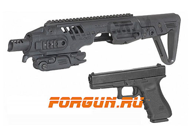 Комплект для модернизации Glock 20, 21 CAA tactical RONI-G2-10, алюминий/полимер (черный)