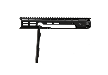 Кронштейн цевье M-LOK с сошками для M4/M16/AR15 металл (черный) BLK LBL AR-10 DPMS HIGH BIPOD 15.5 BLACK