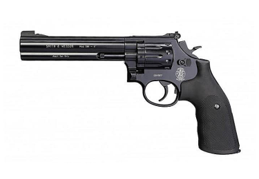 Пневматический револьвер Umarex SmithWesson 586 6, 4.5 мм, 4480000/4480015