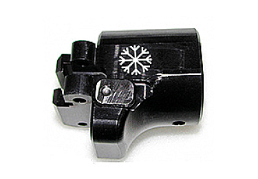 Приклад для ВПО-205 Вепрь 12 складной (вместо складных) телескопический с завышением 5 мм РЫСЬ Вепрь 12-3 (черный)