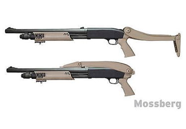Приклад складной тактический для Mossberg, Remington и Winchester A.1.20.1155  (песочный)