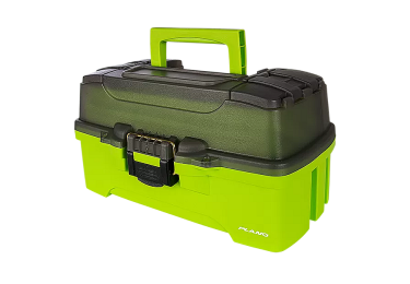 Ящик Plano для приманок и аксессуаров с 1-уровневой системой хранения зеленый