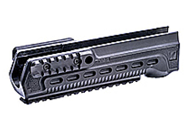 Кронштейн цевье для Сайга 12, три планки Picatinny, пластик, CAA tactical RS12
