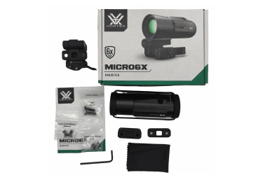 Увеличитель VORTEX Micro 6X Red Dot Sight Magnifier с откидным кронштейном V6XM