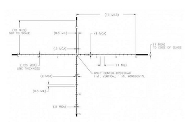 Оптический прицел U.S. Optics T-PAL 3.2-17x44 30мм SN-3 (RDP Mil)