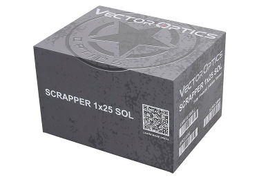 Коллиматорный прицел Vector Optics Scrapper 1x25 Solar, MRS