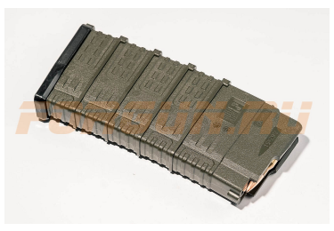 Магазин Pufgun на Вепрь-308, 7,62х51, 25 патронов, полимер, хаки, возможность укорочения, 199 г