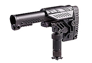 Задник нетелескопического приклада для M4/M16/AR15, щека, ножка, алюминий/пластик, CAA tactical, SRS
