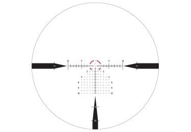 Оптический прицел Nightforce 1-8x24 34мм SF ATACR 0.1 MRAD, с подсветкой (FC-DMx) С653