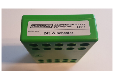 Матрица посадочная с микрометром .243 Win Redding Competition Seating Die