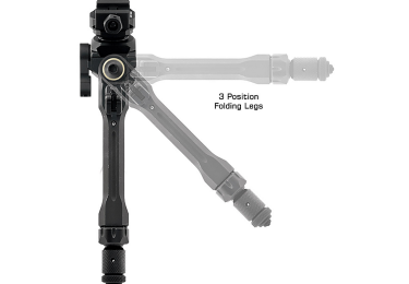 Сошки для оружия Leapers UTG, Weaver/Picatinny 360, высота 18-23 см, TLUBP02-A