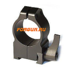 Кольца 25,4 мм для CZ 550 высота 13 мм Warne Quick Detach High, 2BLM, сталь (черный)